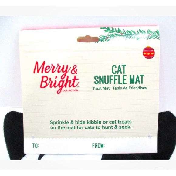 NWT Merry & Bright Cat Snuffle Toy Penguin ‎ Treat Mat - Picture 5 of 8